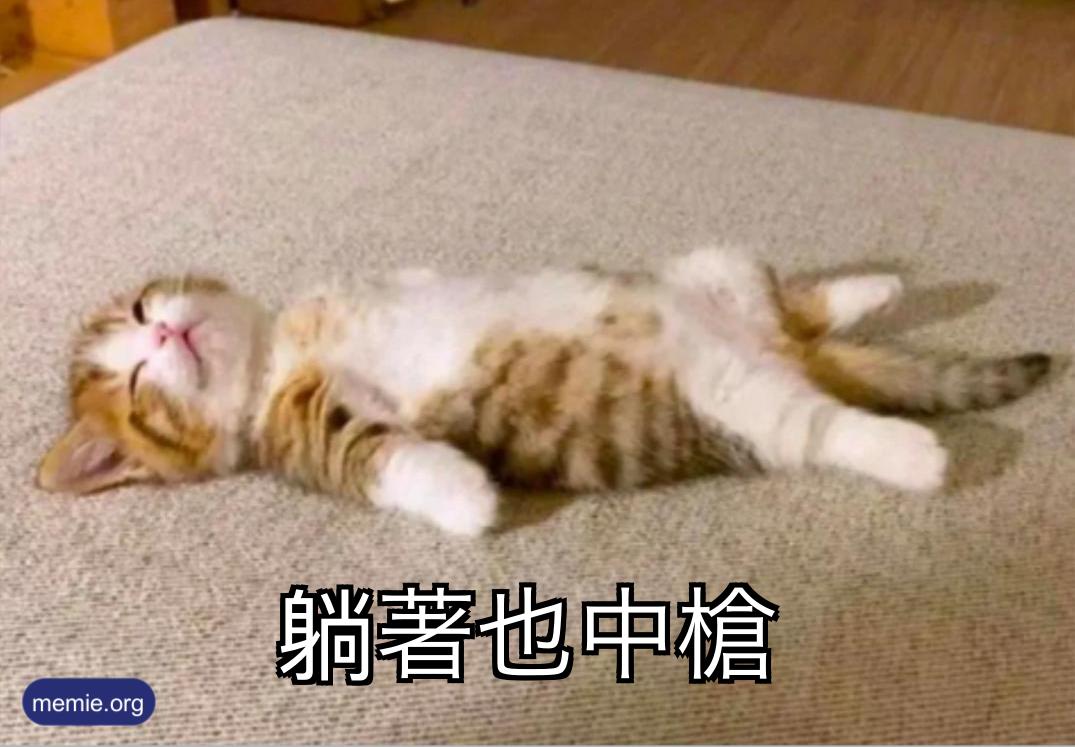 躺著也中槍