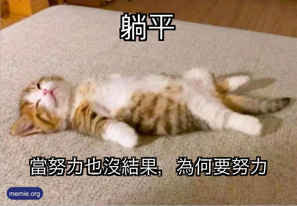 躺平